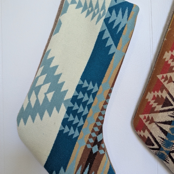 Pendleton wool patterned stocking set of 5 - Picture 5 of 8